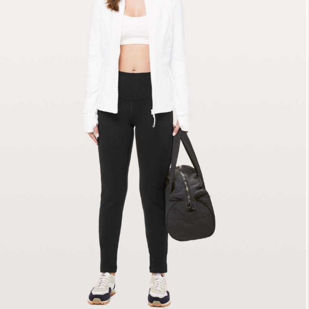 Lululemon fleece wunder under lounge pant